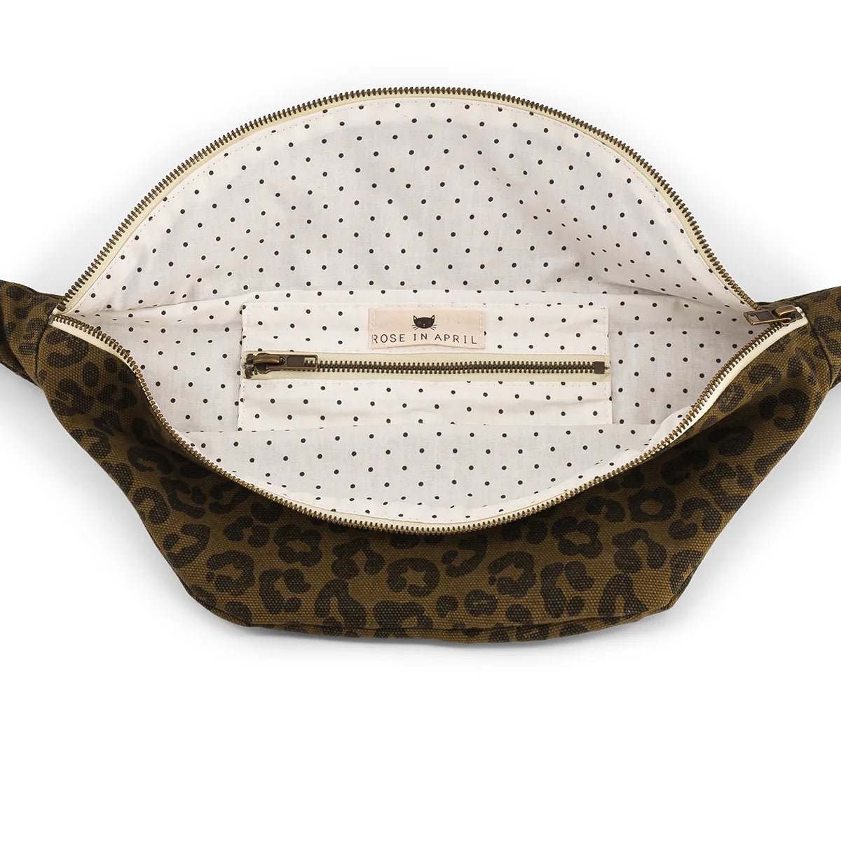 Gürteltasche Banana Leopard - Olive