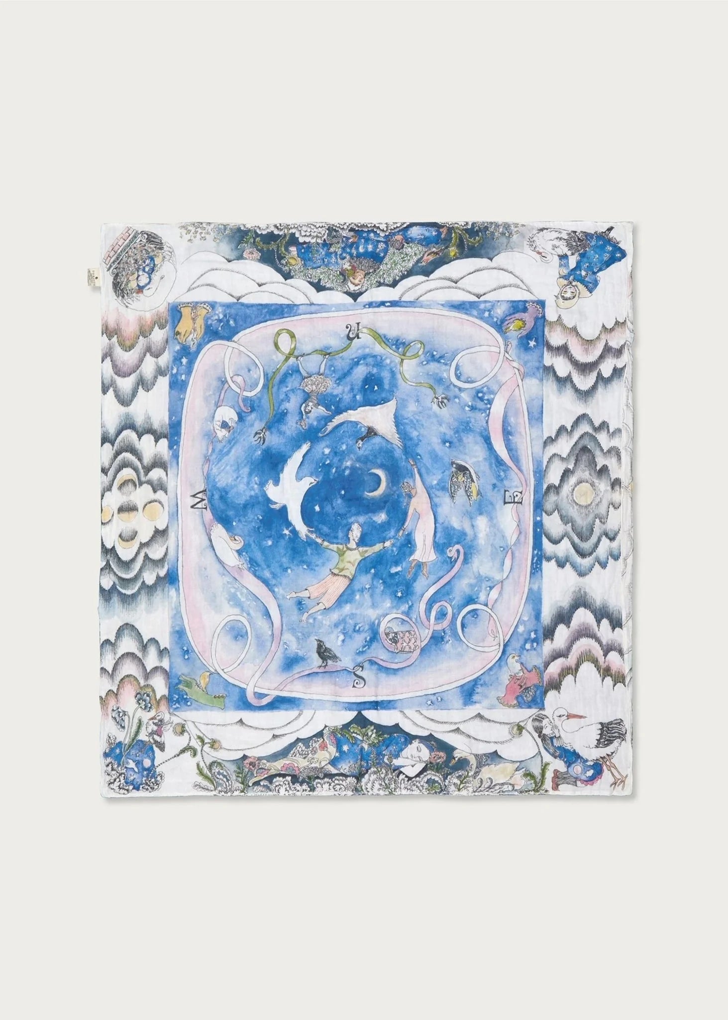 Muslin Blanket 100x100 - Secret Skies