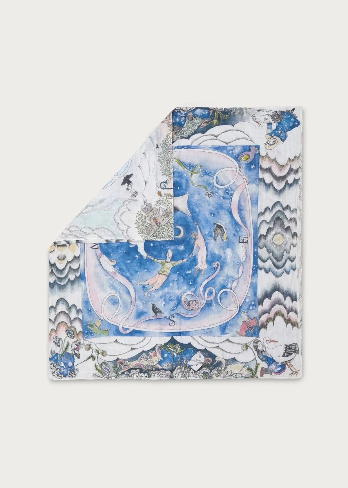 Muslin Blanket 100x100 - Secret Skies