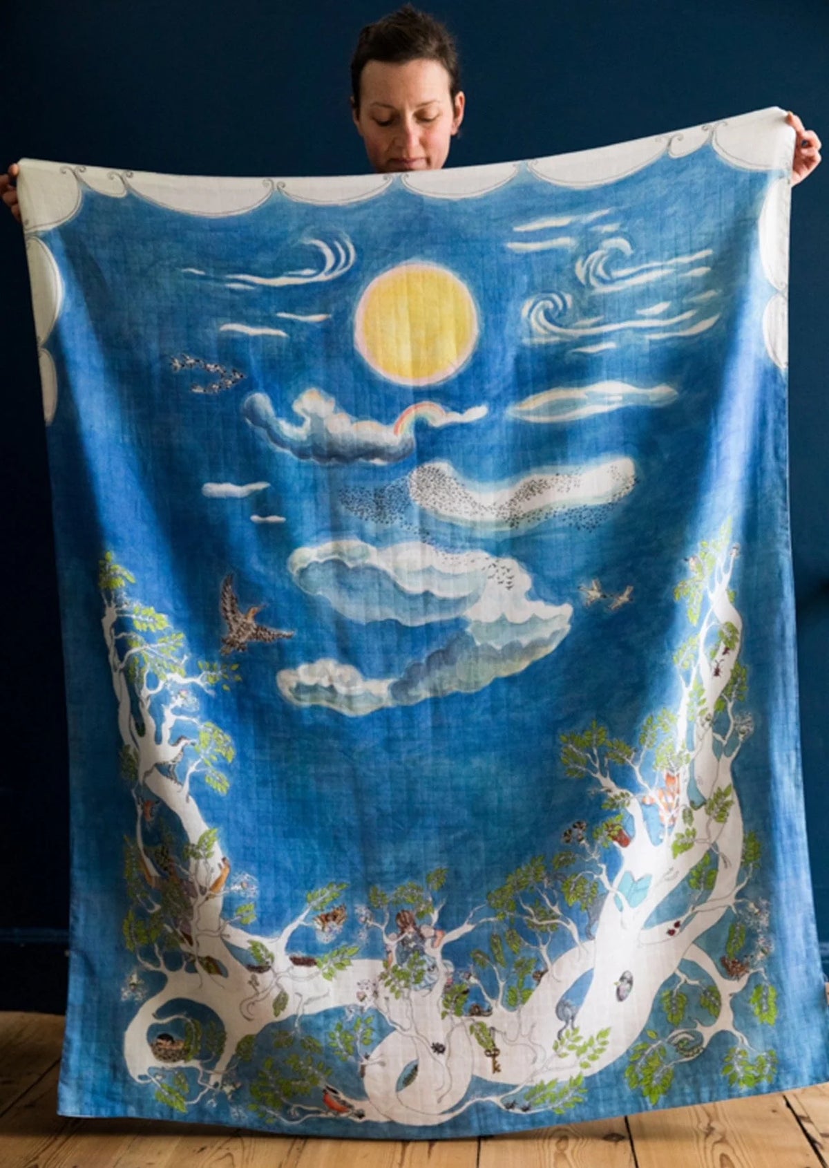 Muslin Blanket L 120x150 - Space Above the Ground