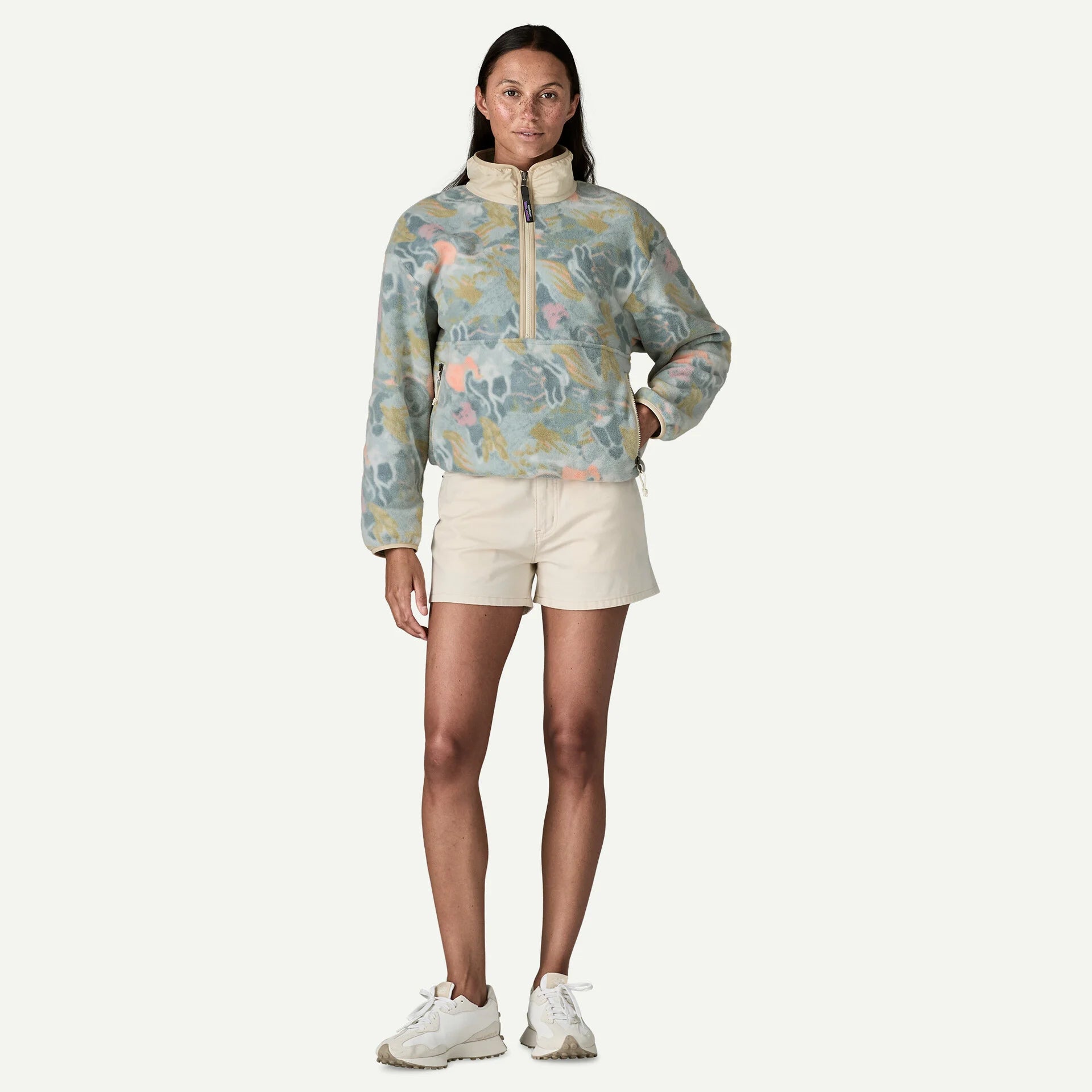 W's Synchilla® Fleece Marsupial Pullover - Virtually Blue