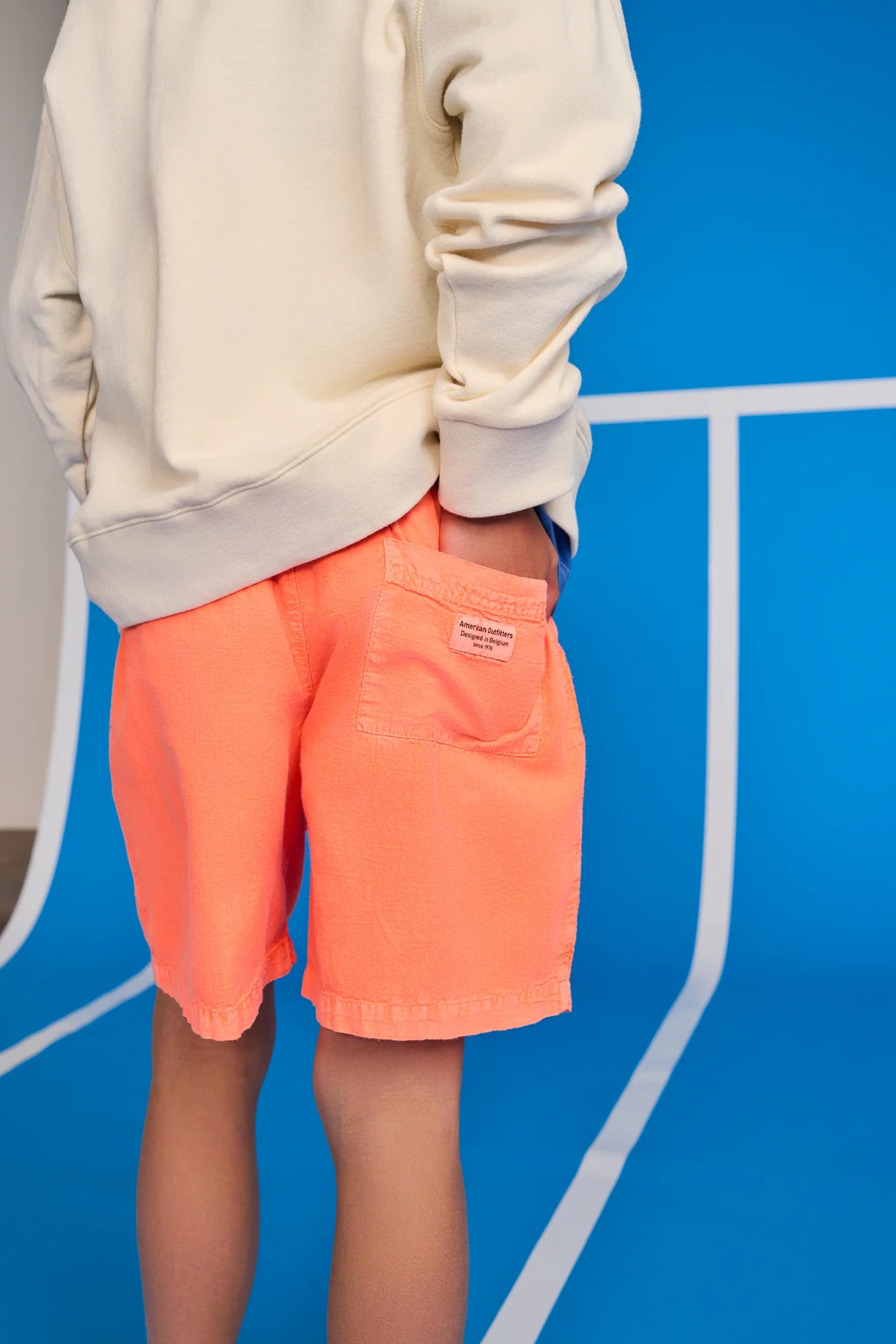 Lego Shorts Jean - Fluo Orange