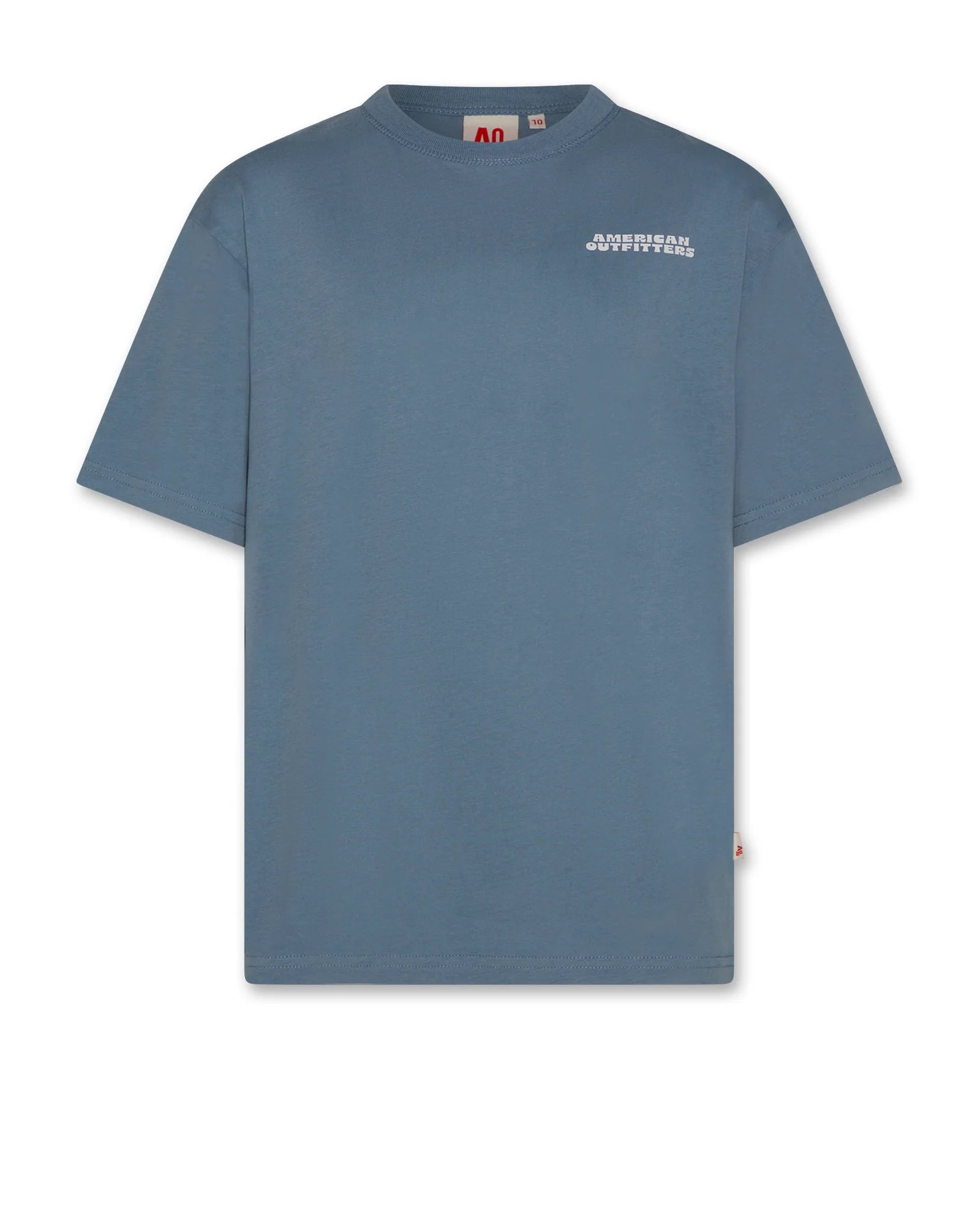 Silas T-shirt Burger - Denim Blue