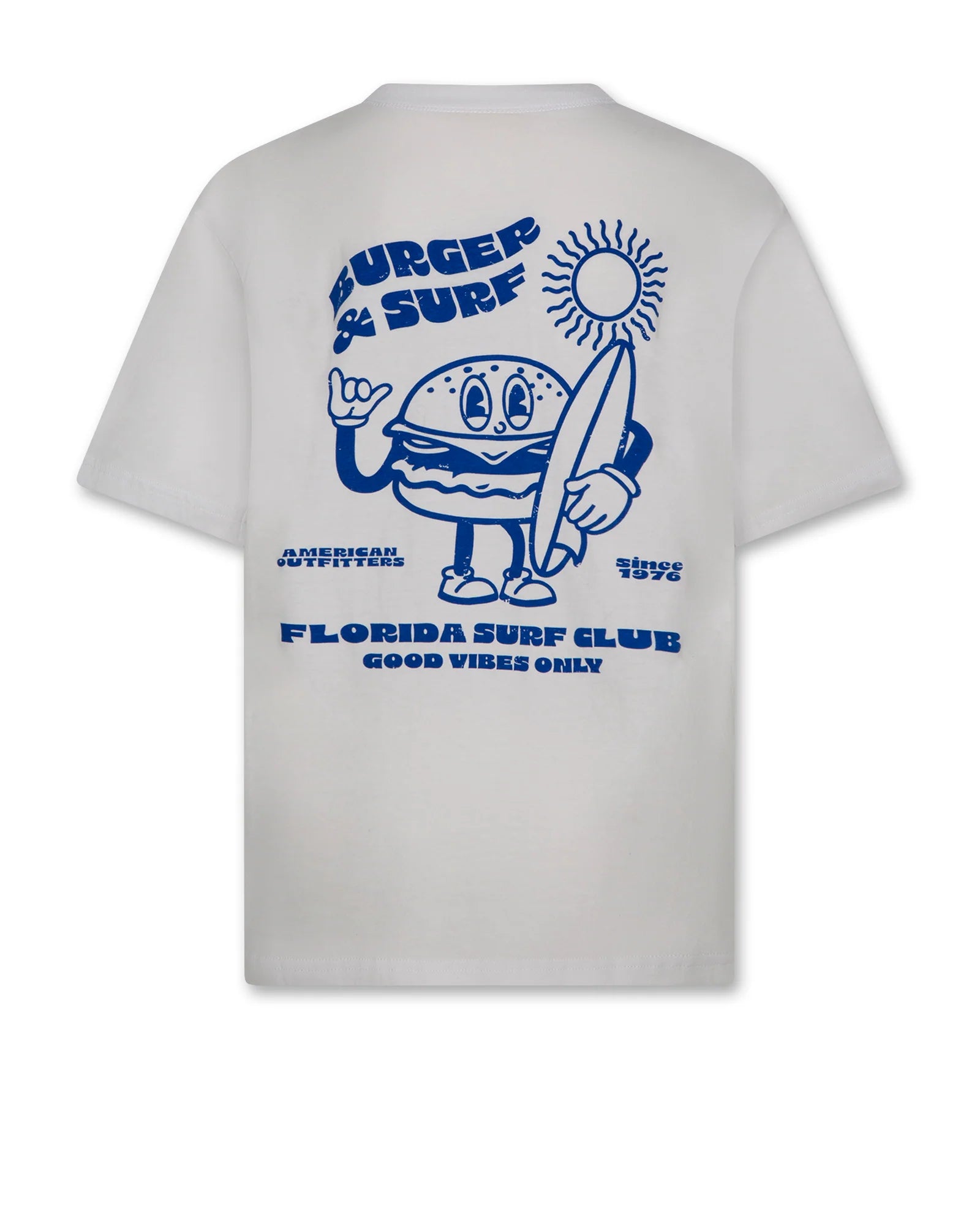 Silas T-shirt Burger - White