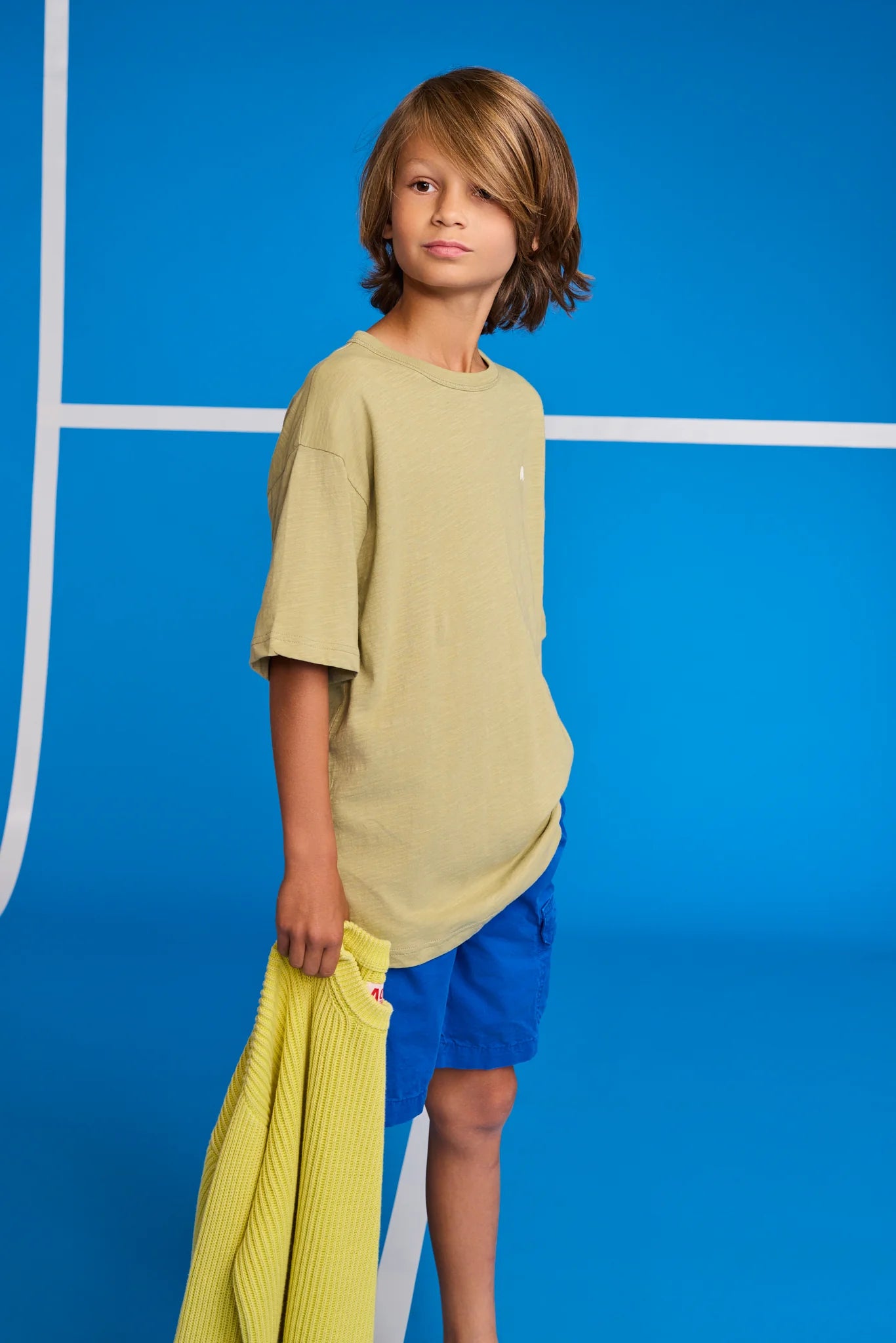 Silas T-shirt - Thyme