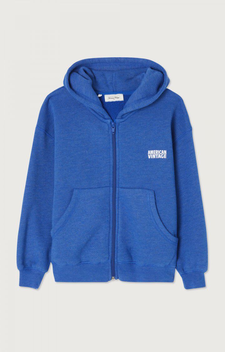 Kids Hoodie Doven - Overdyed Royal Blue