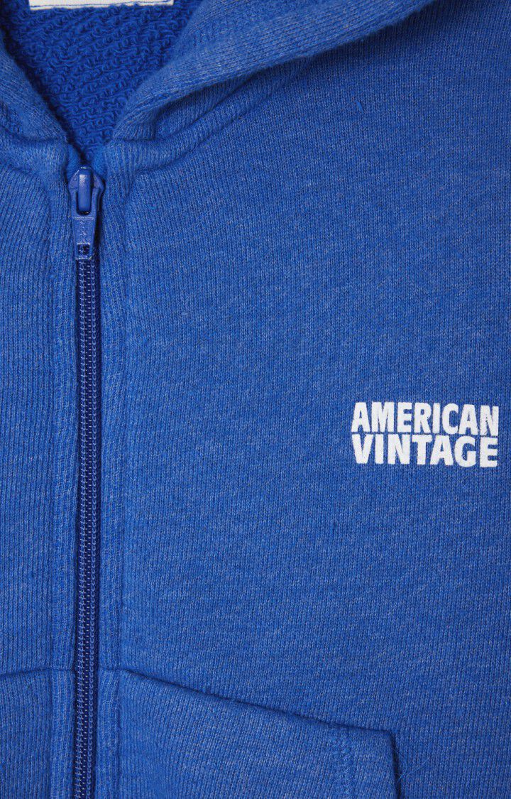 Kids Hoodie Doven - Overdyed Royal Blue