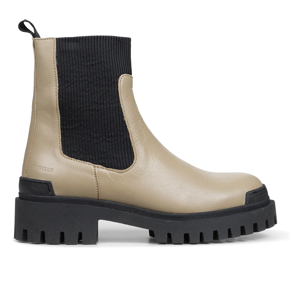 Chelsea Stiefel - Beige/Black