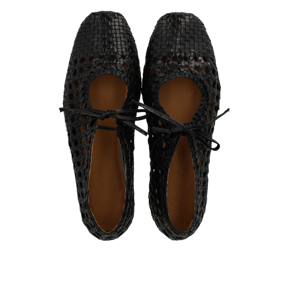 Handgeflochtener Ballerina - Black