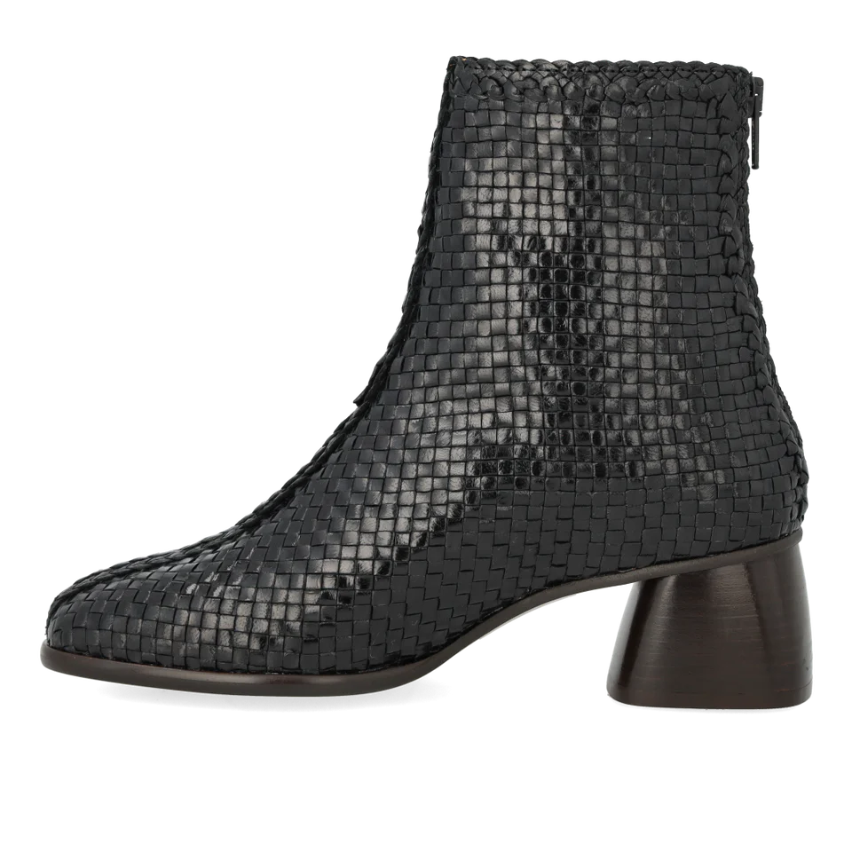 Handgeflochtener Stiefel - Black