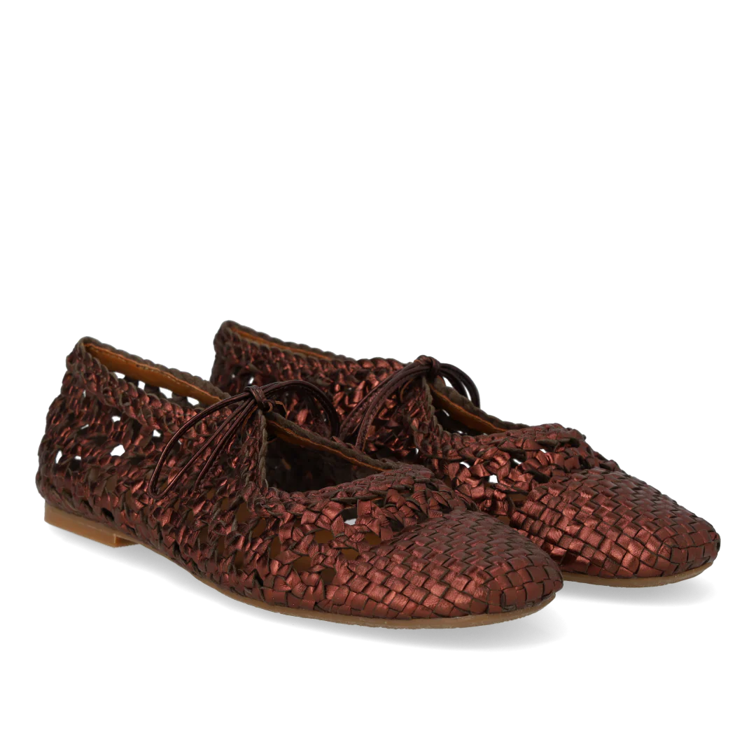Handgeflochtener Ballerina - Brown