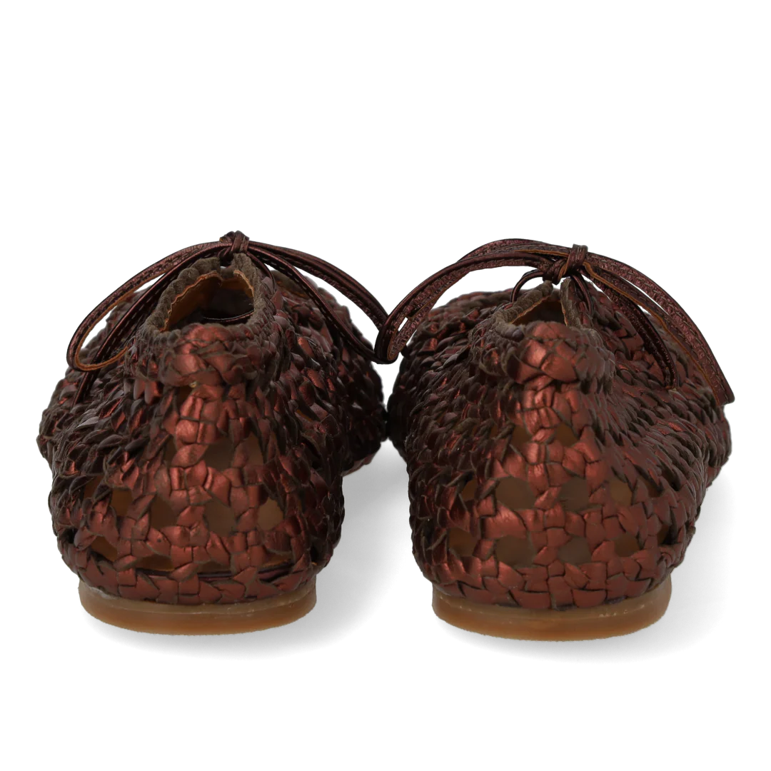 Handgeflochtener Ballerina - Brown