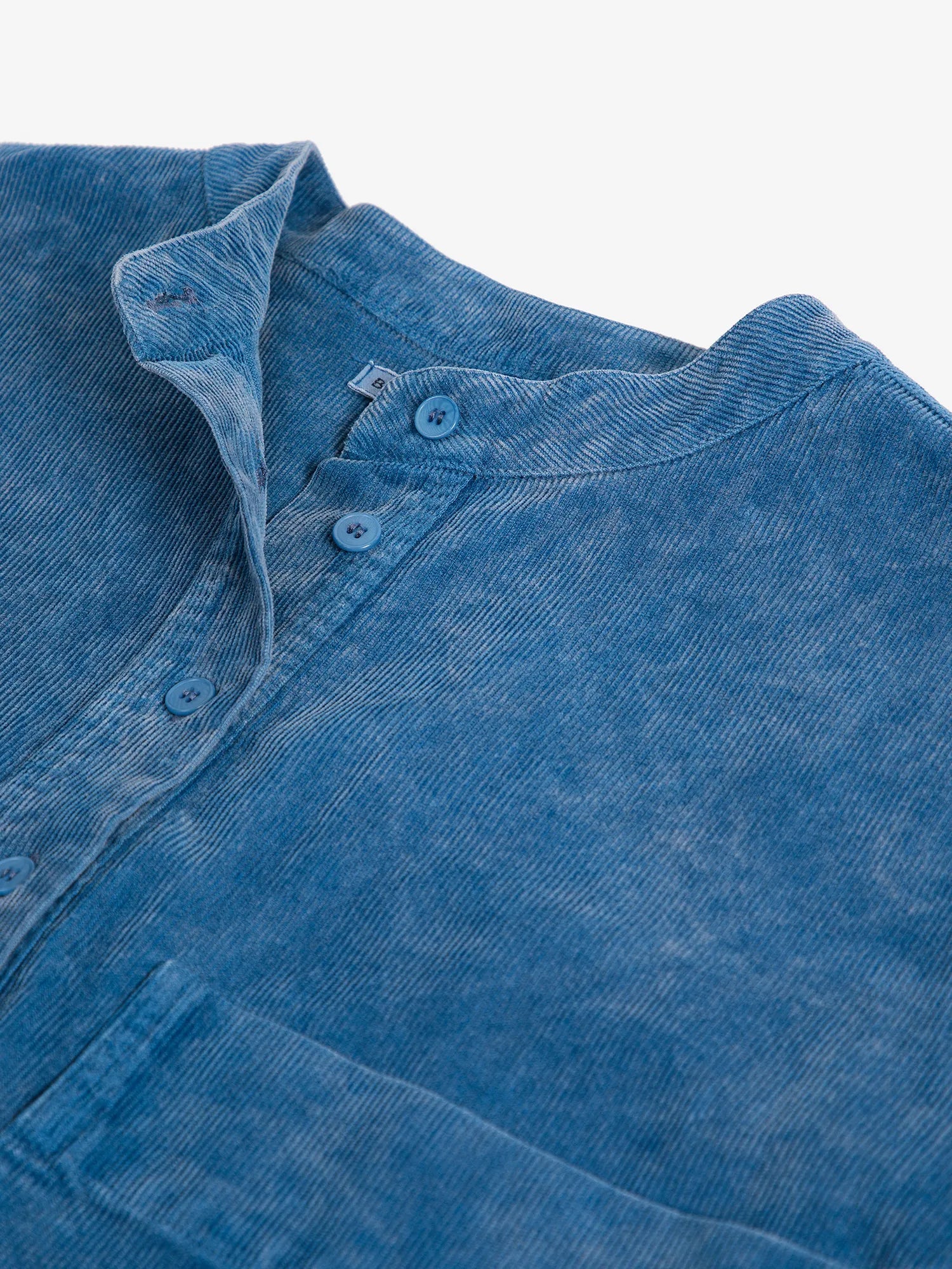 Blue Corduroy Relaxed Dress