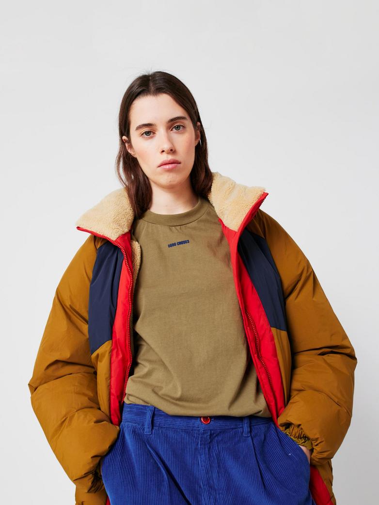 Color Block Padded Puffer
