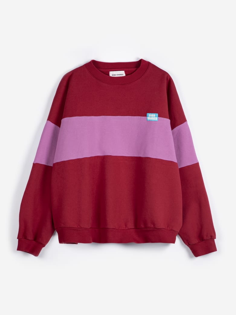 Relaxed Sweatshirt-Block