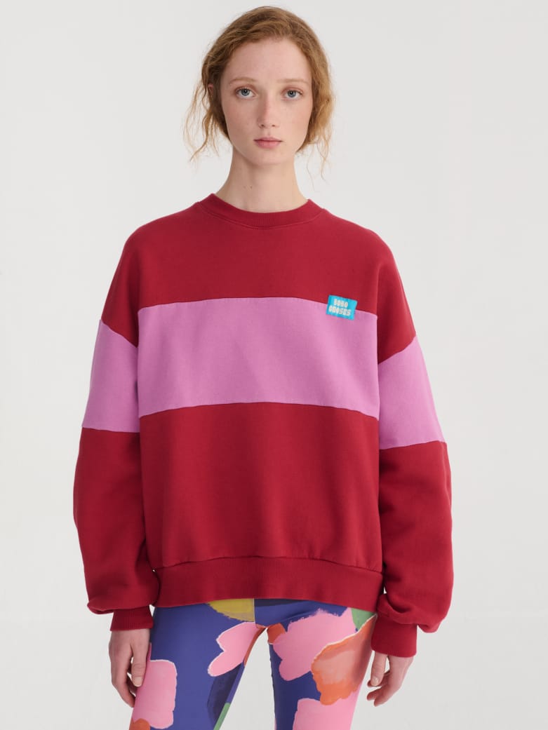 Relaxed Sweatshirt-Block