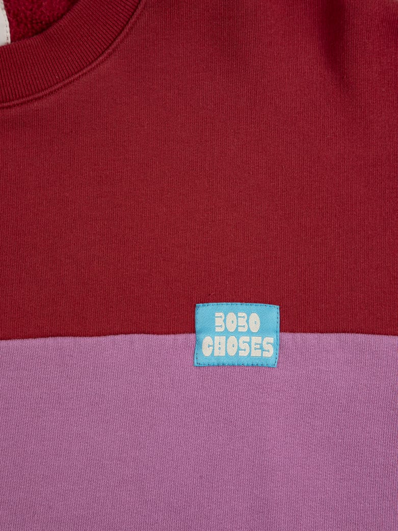 Relaxed Sweatshirt-Block