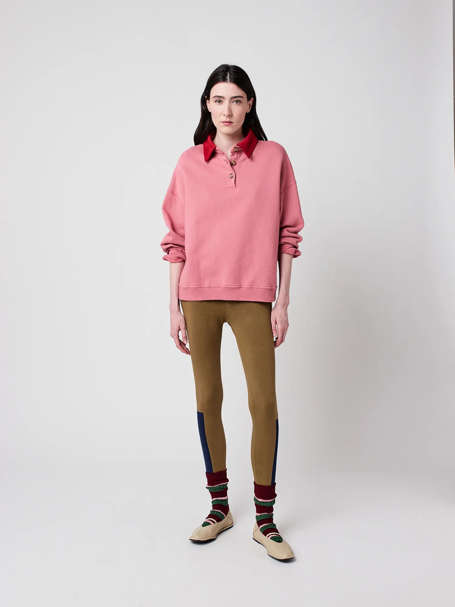 Oversize Sweatshirt - Colour Block