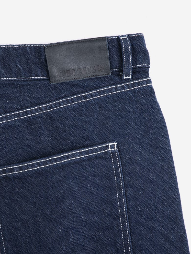 Denim Bermuda -Stitching