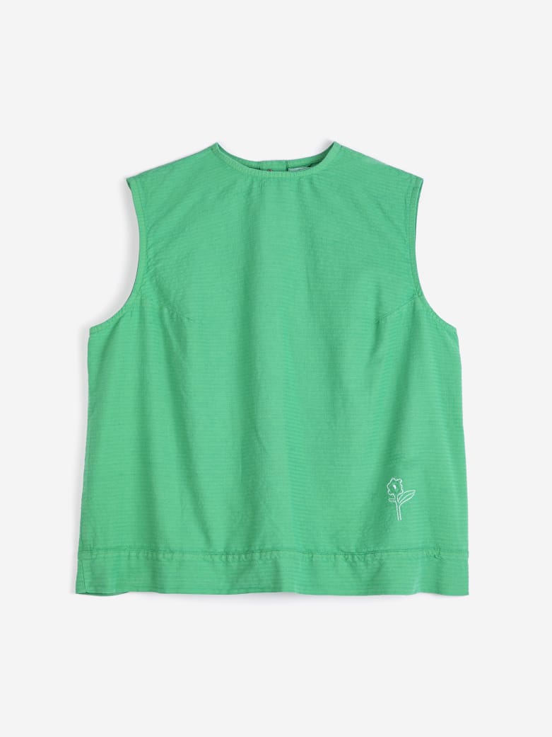 Recycled Cotton Top - Green