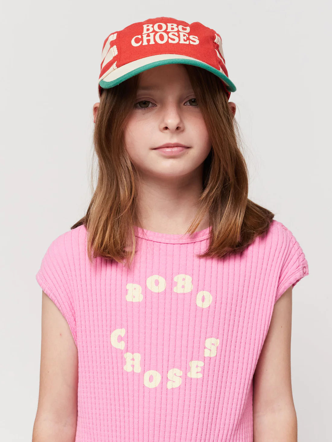 Bobo Choses Red Stripes Cap