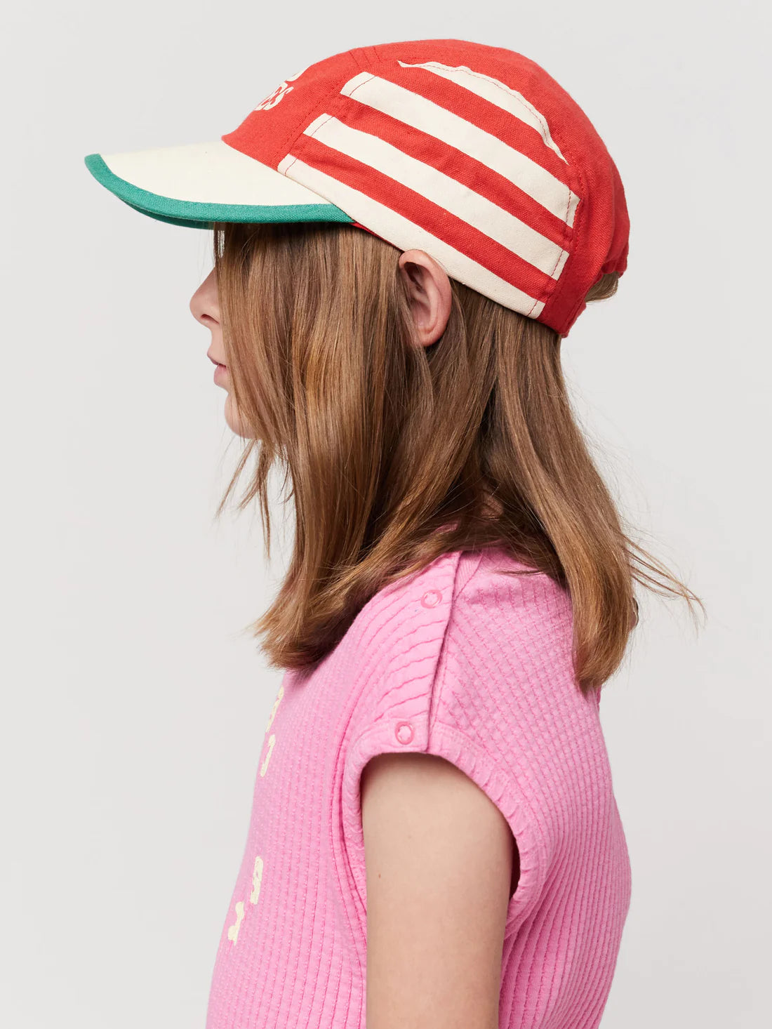 Bobo Choses Red Stripes Cap