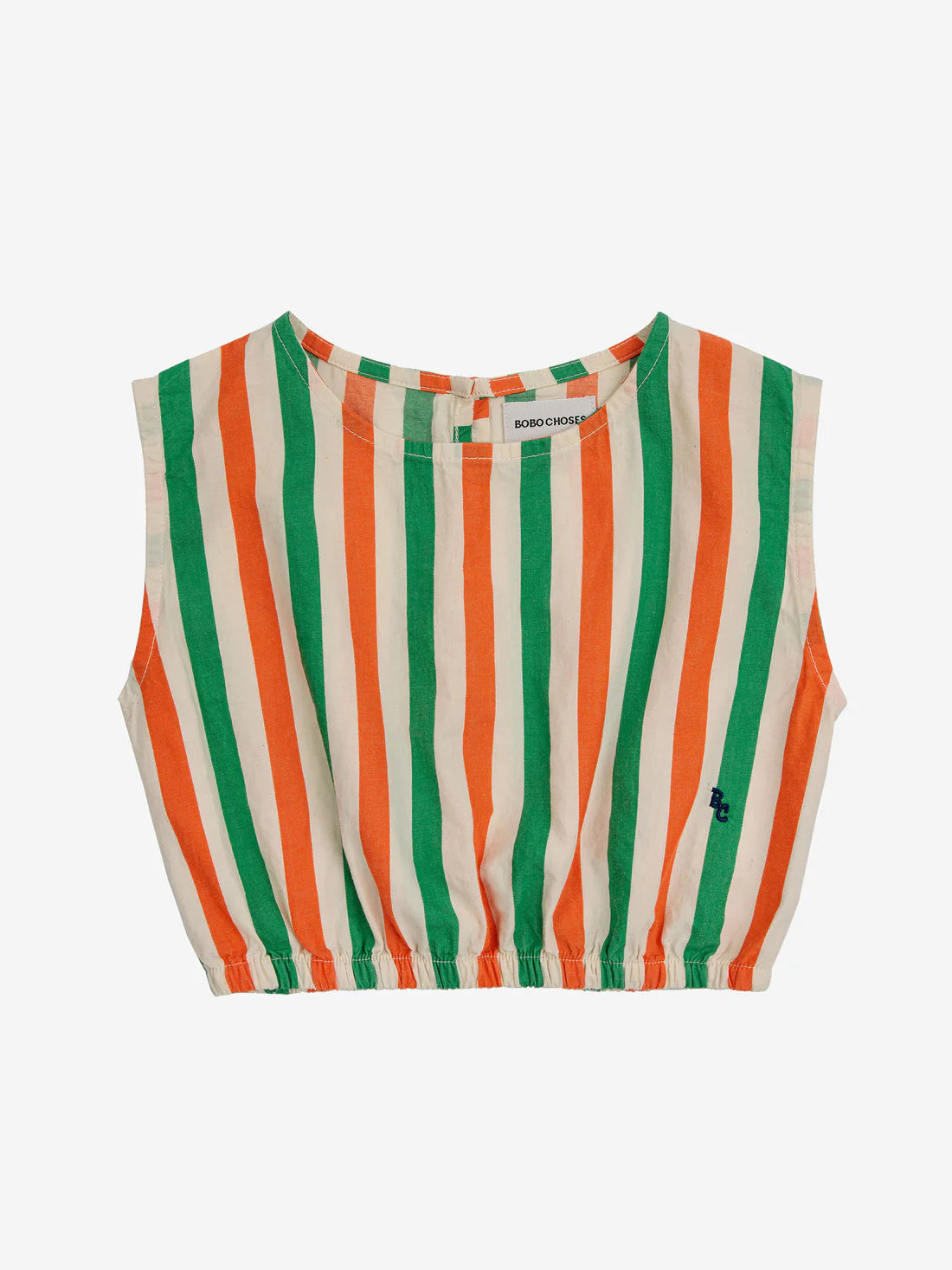 Vertical Stripe Woven Top