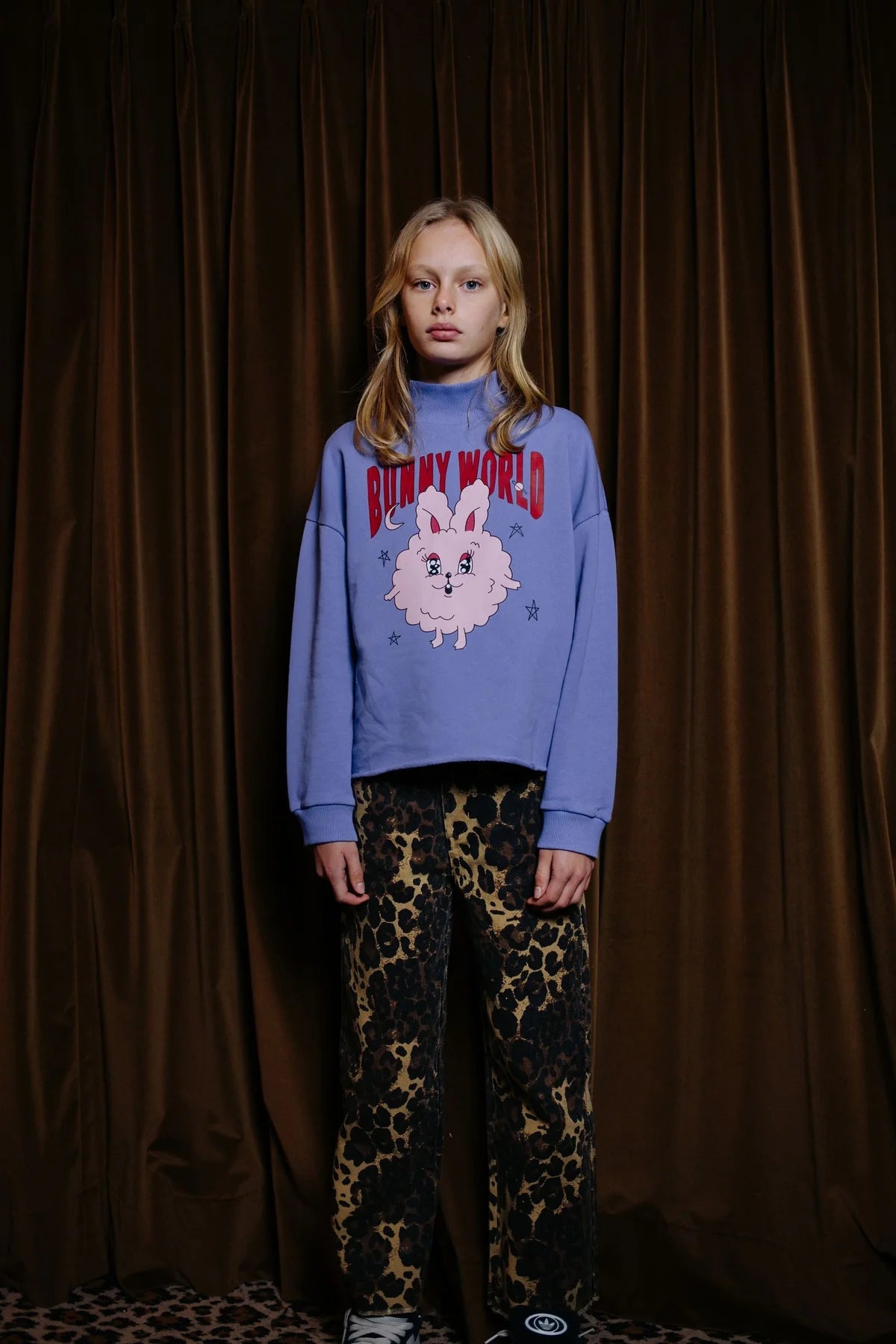 Cropped Bunny Sweater