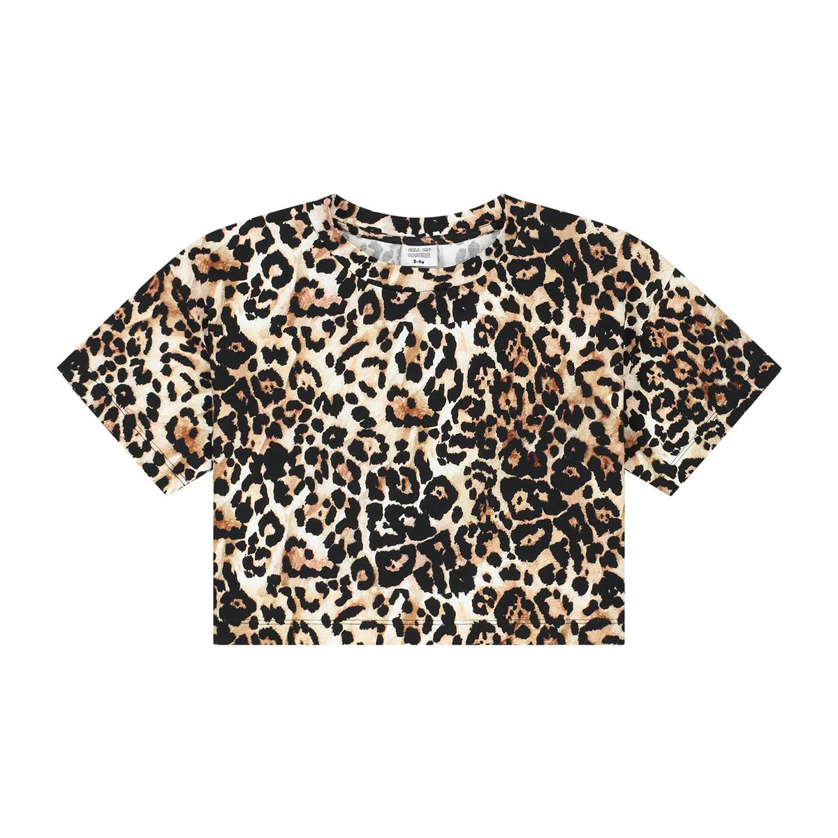 Leopard Cropped T-Shirt