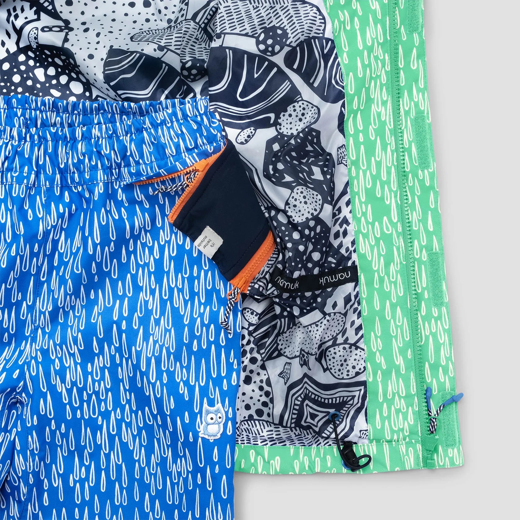 Chip Rain Jacket - Twine