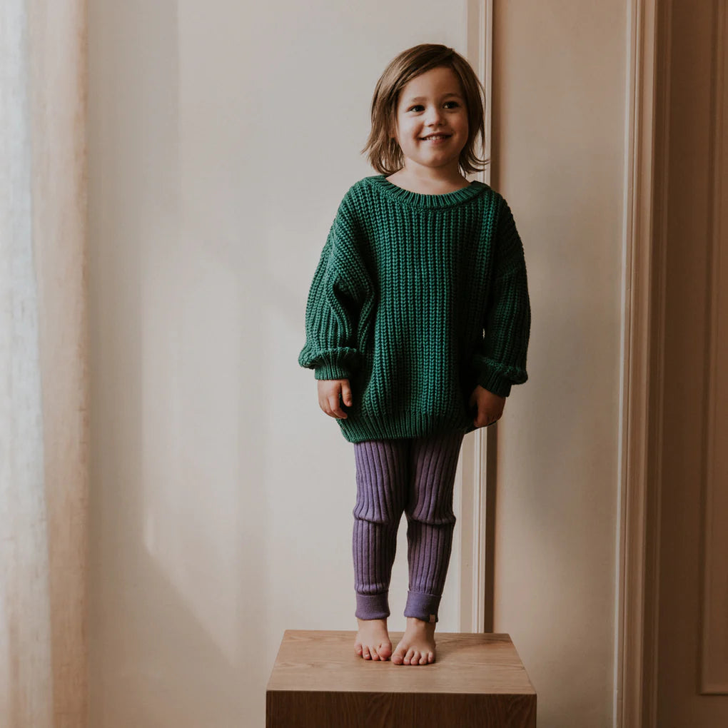 Chunky Knit Sweater - Leav