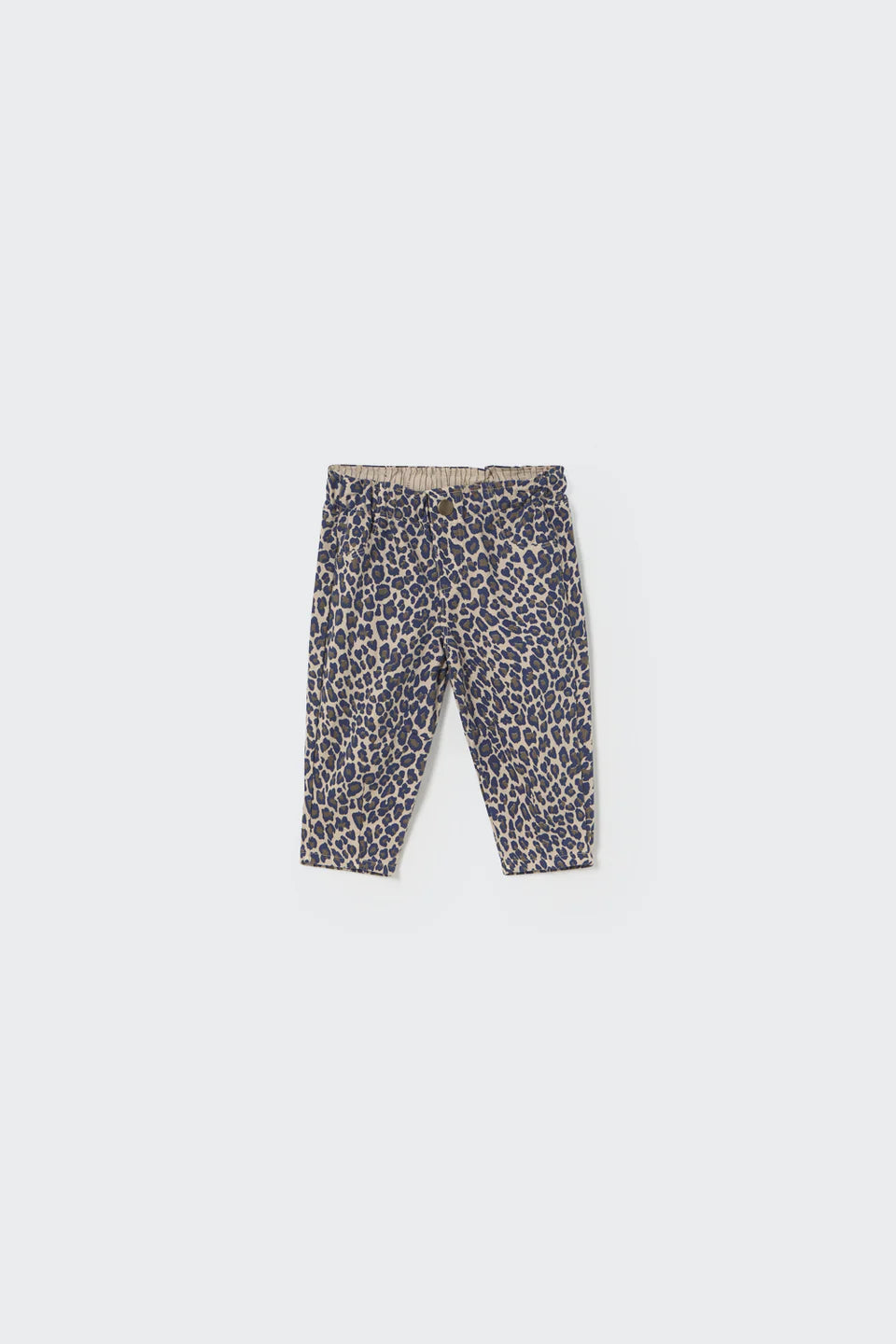 Baby Pants - Stone Animal Print