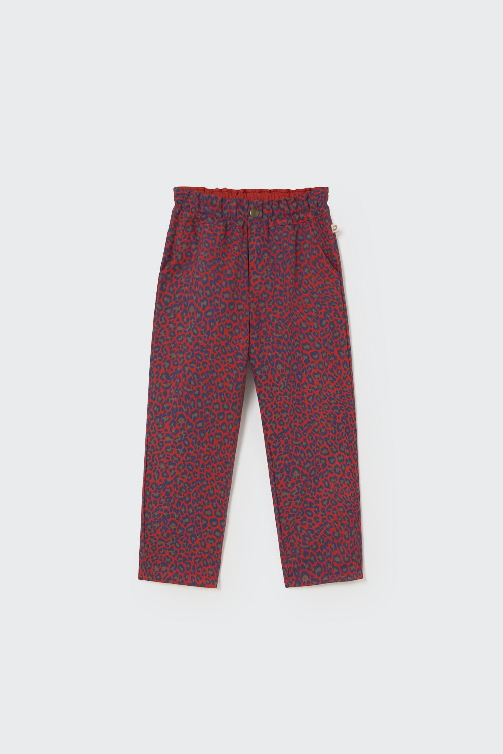 Pants - Red Velvet Animal Print