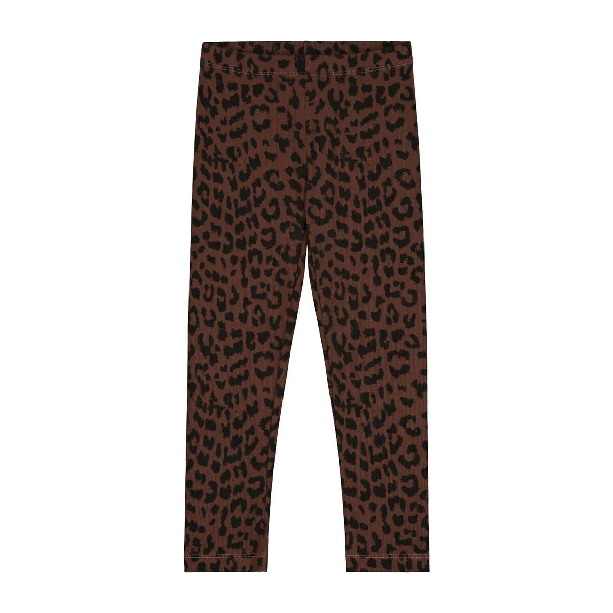 Leopard Pants Hickory Brown