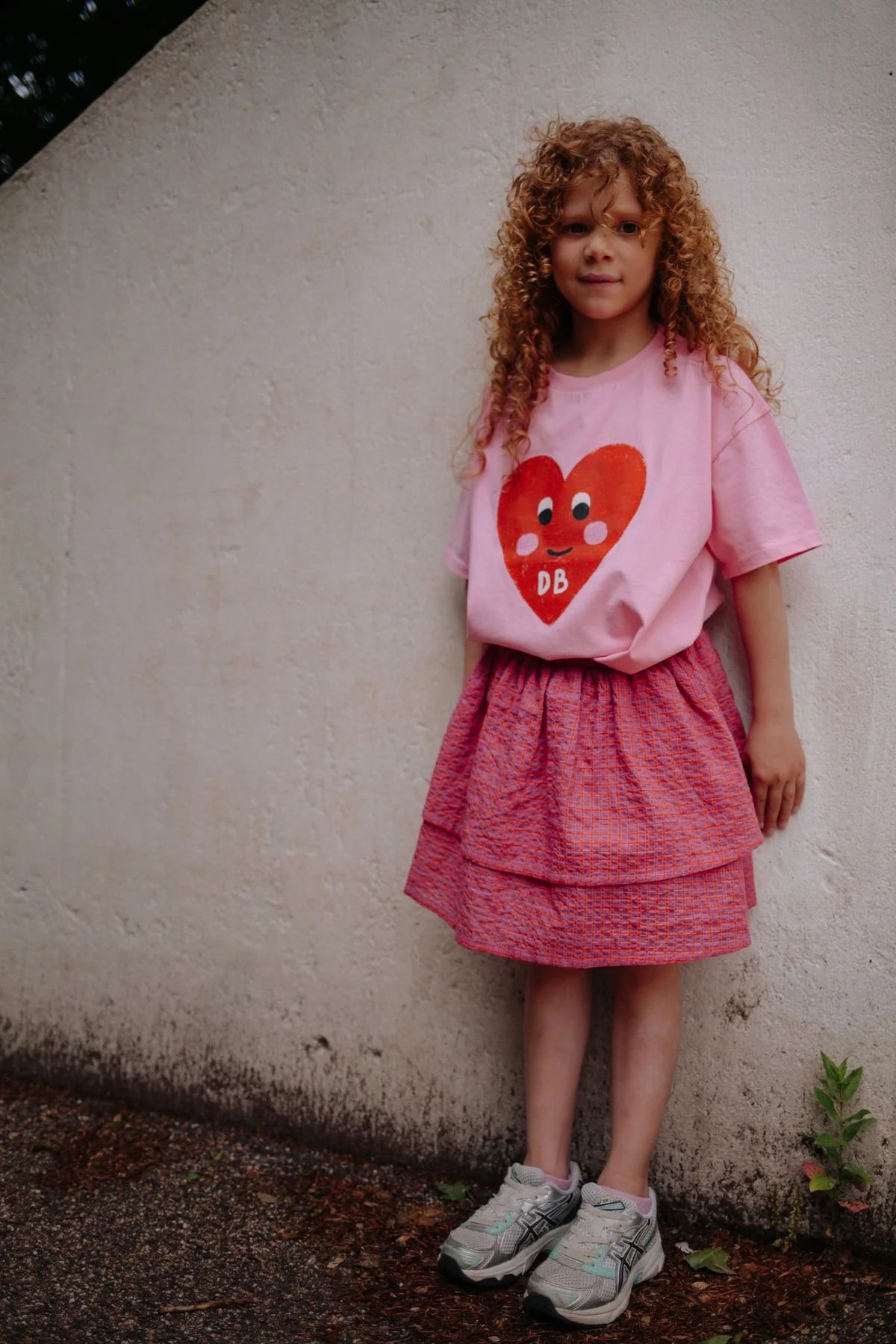 Patty Heart T-Shirt Pink Cosmos