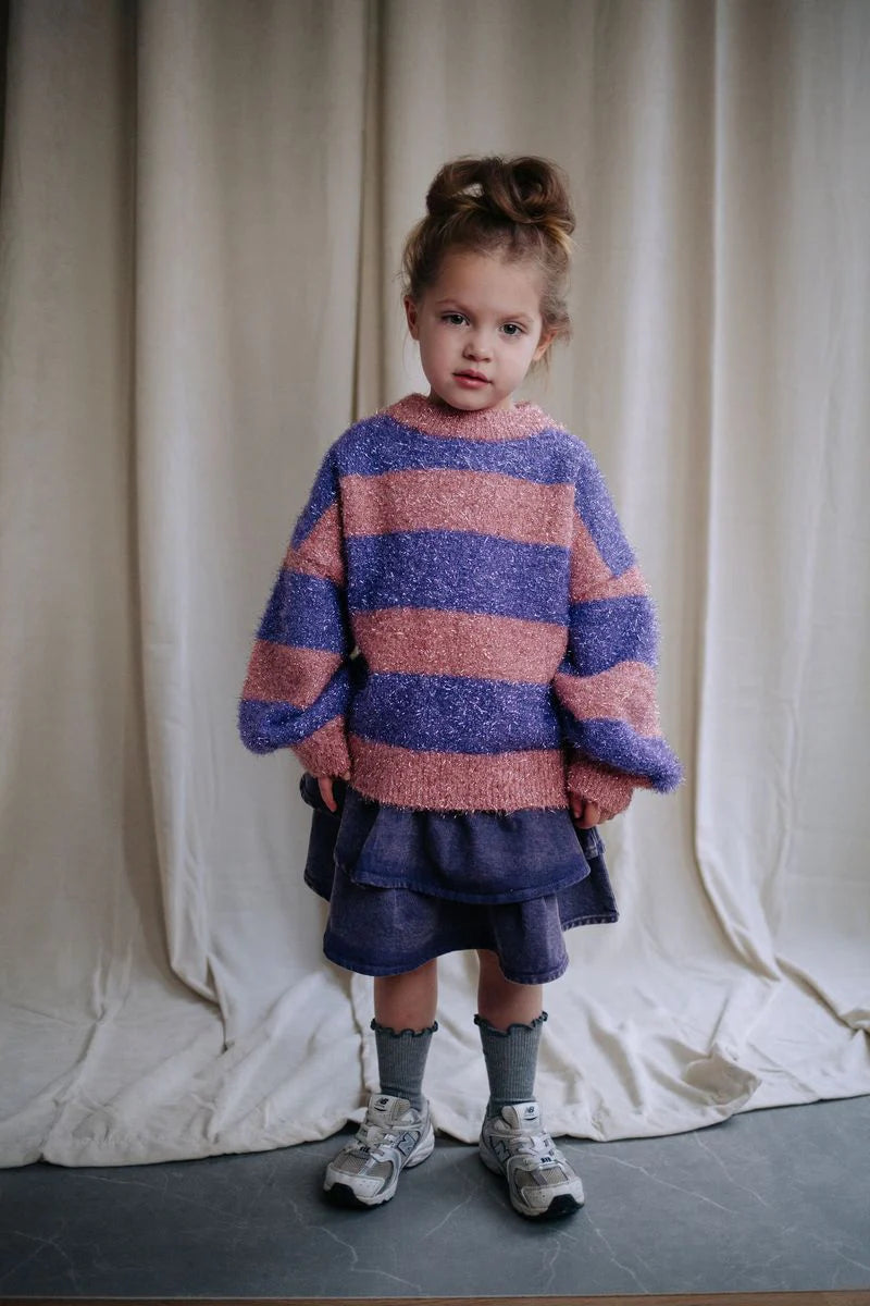 Twinkle Striped Sweater Lushy