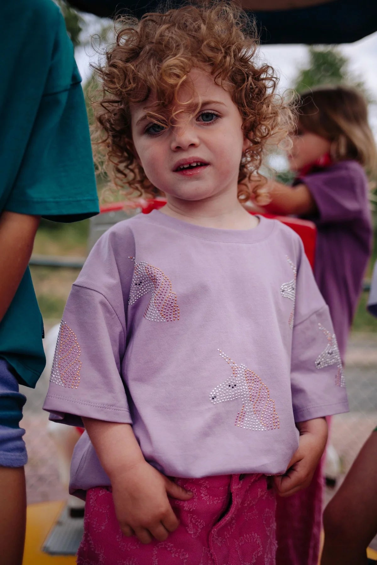 Unicorn T-Shirt Lilavender