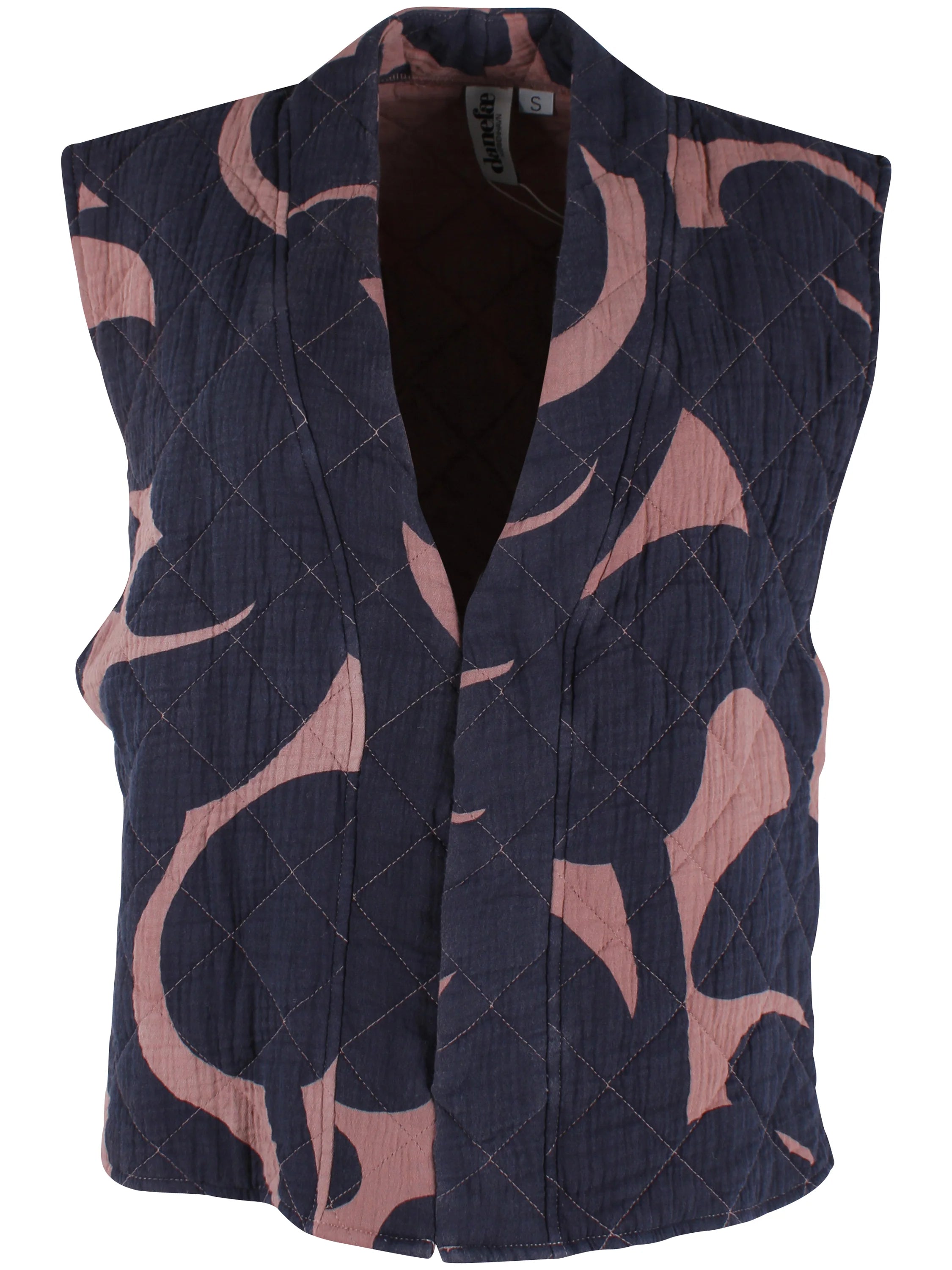 Danevibeke Steppveste - Dark Navy/Mauve