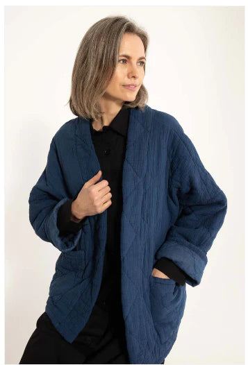 Danekatrin Steppjacke - Navy