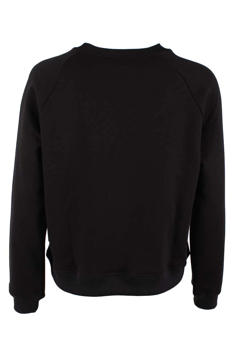 Mama Moleton Sweat - Black