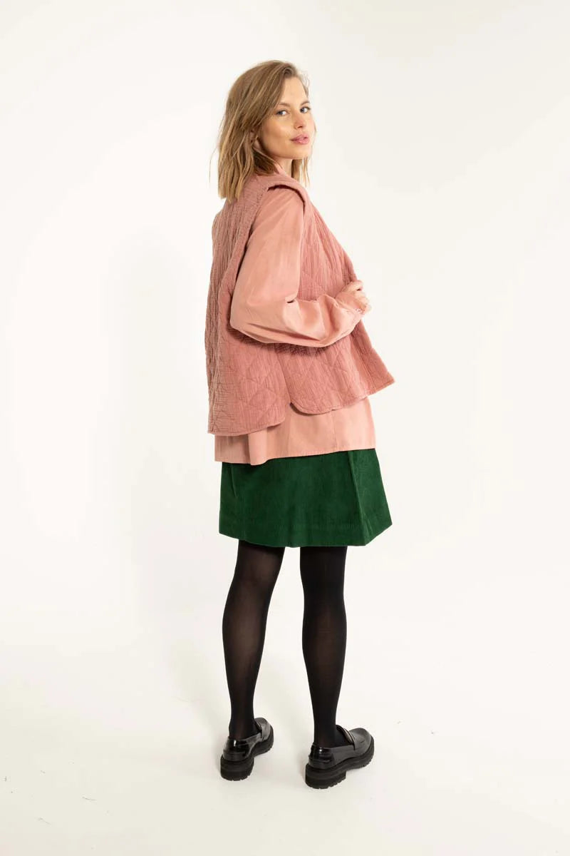 Danevibeke - Steppweste Antique Rose