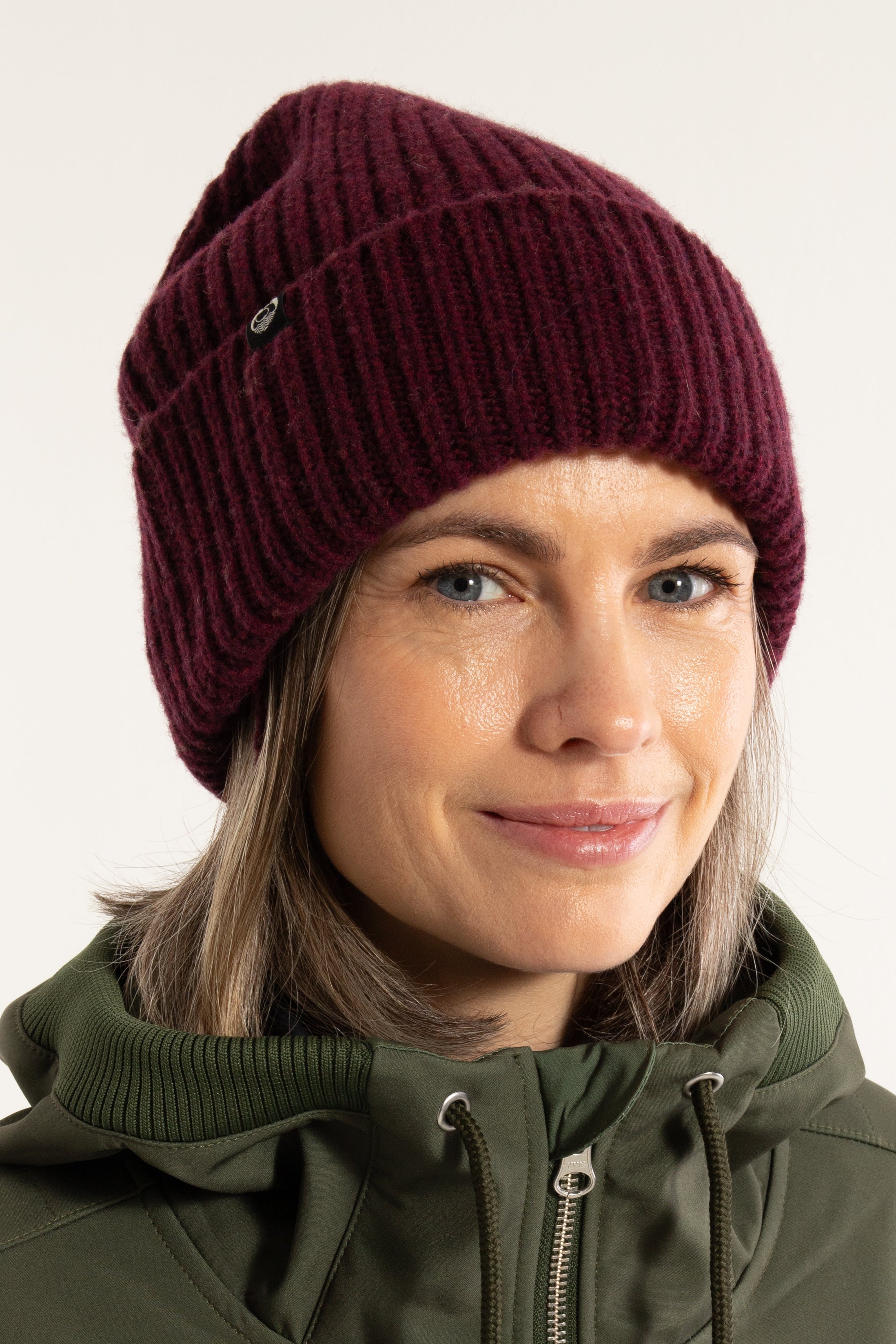 Merino Beanie - Bordeaux - OS