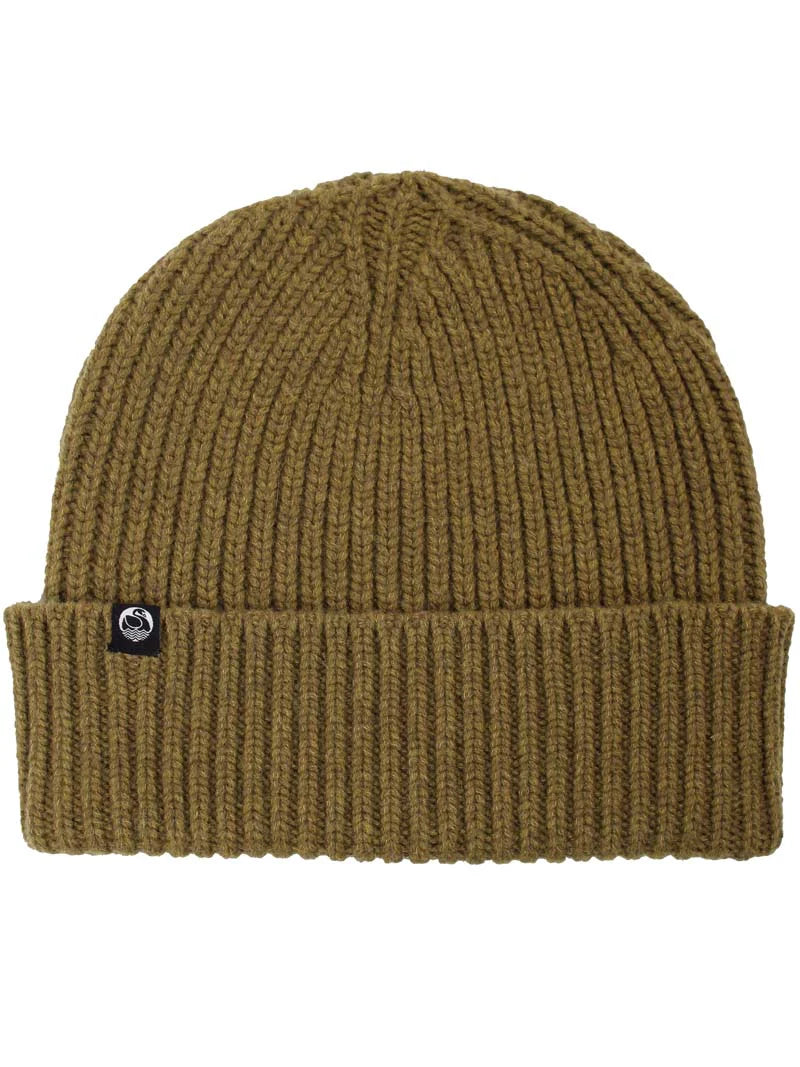 Merino Beanie - Olive - OS