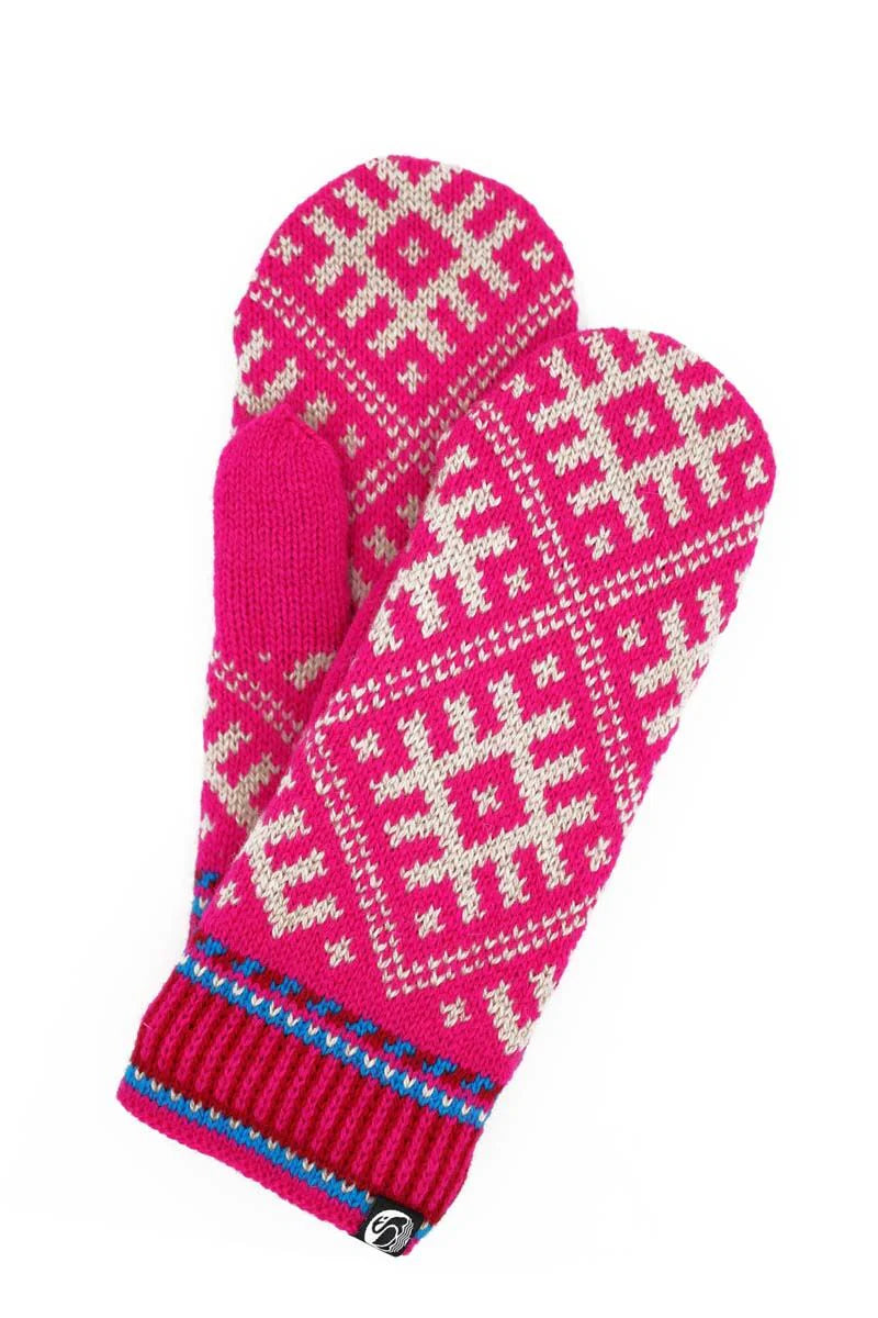 Super Wool Gloves - Pink - OS