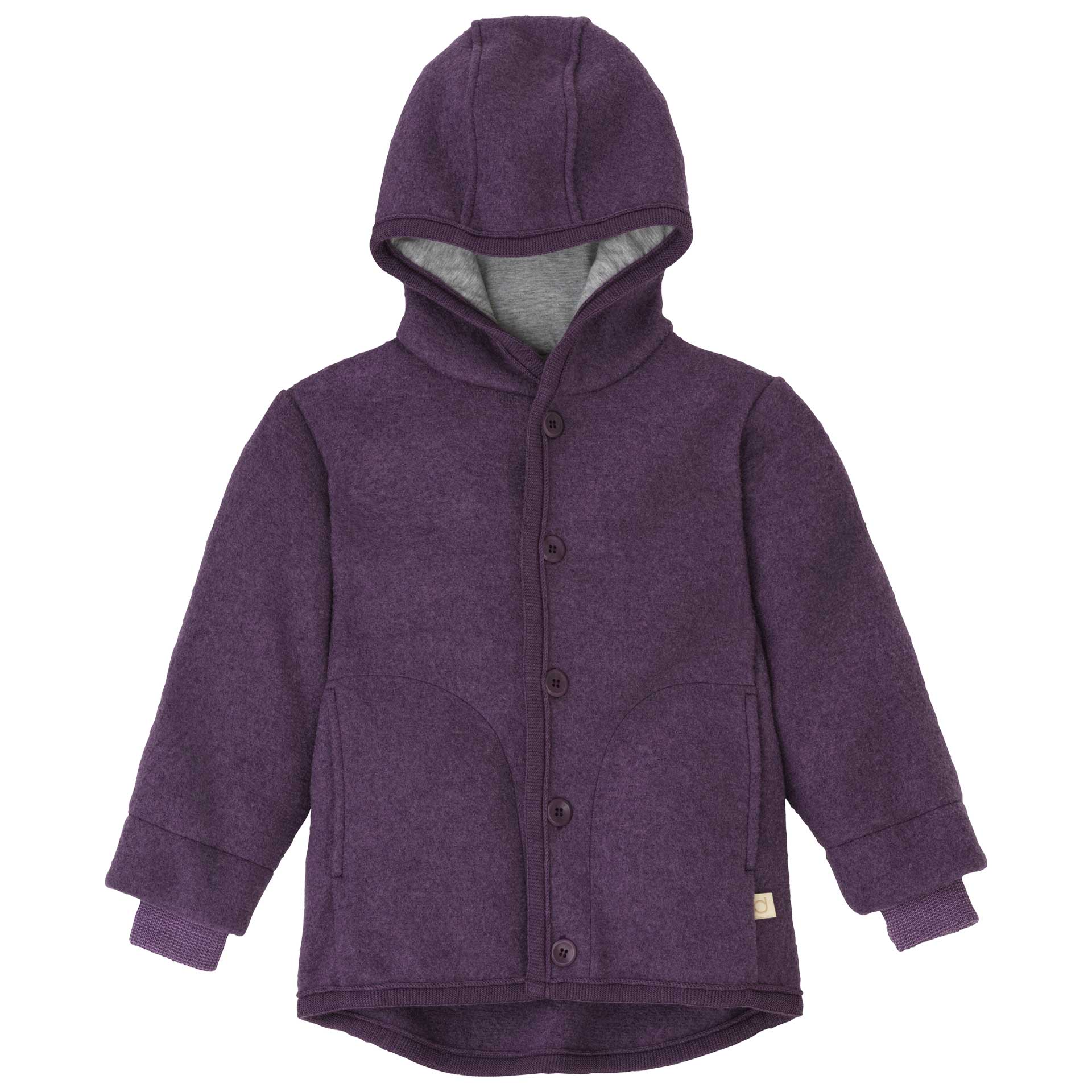 Walk-Jacke - Aubergine