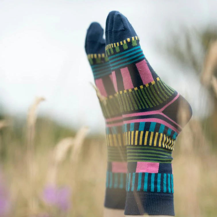 Multi Stripe Socks