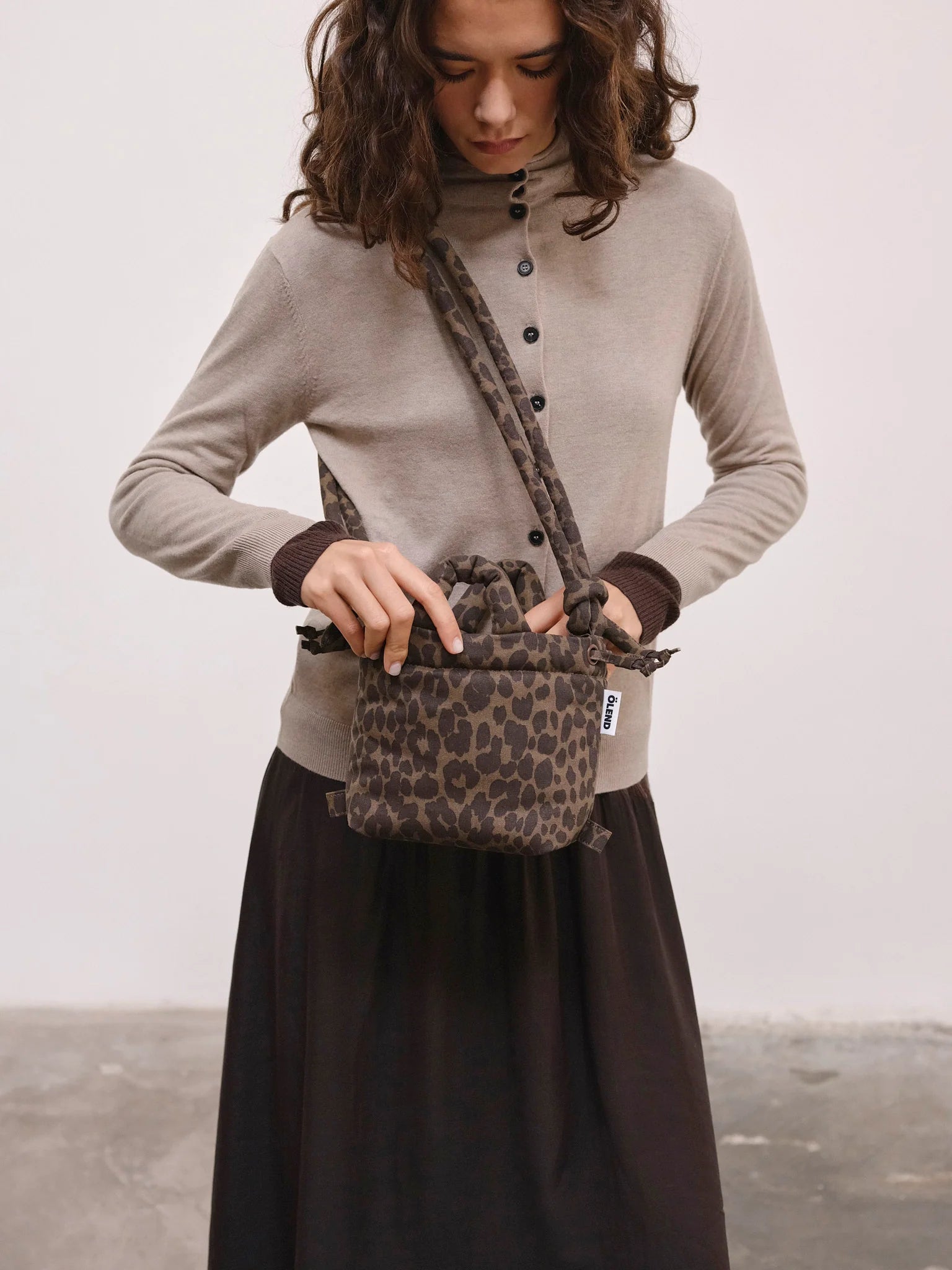 Micro Ona Soft Bag - Leopard