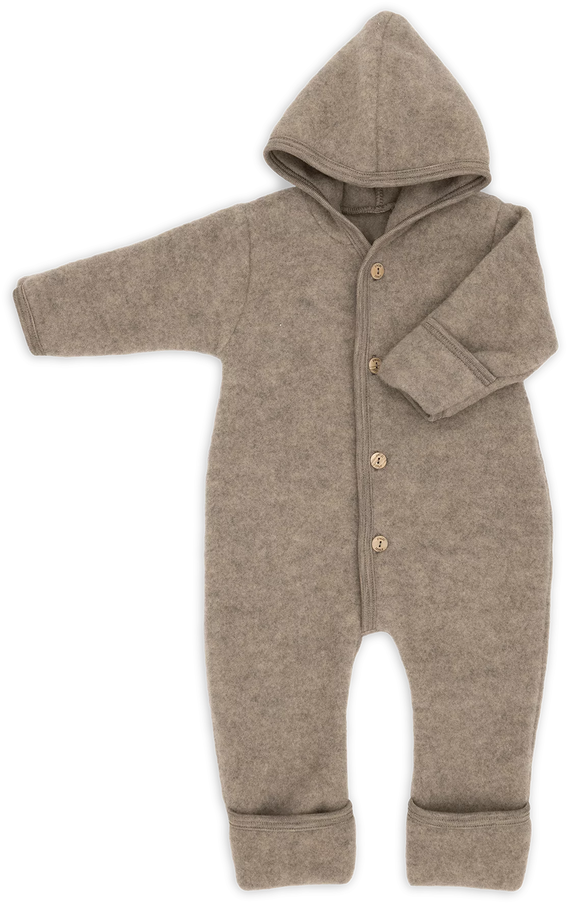 Merino Overall - Walnuss