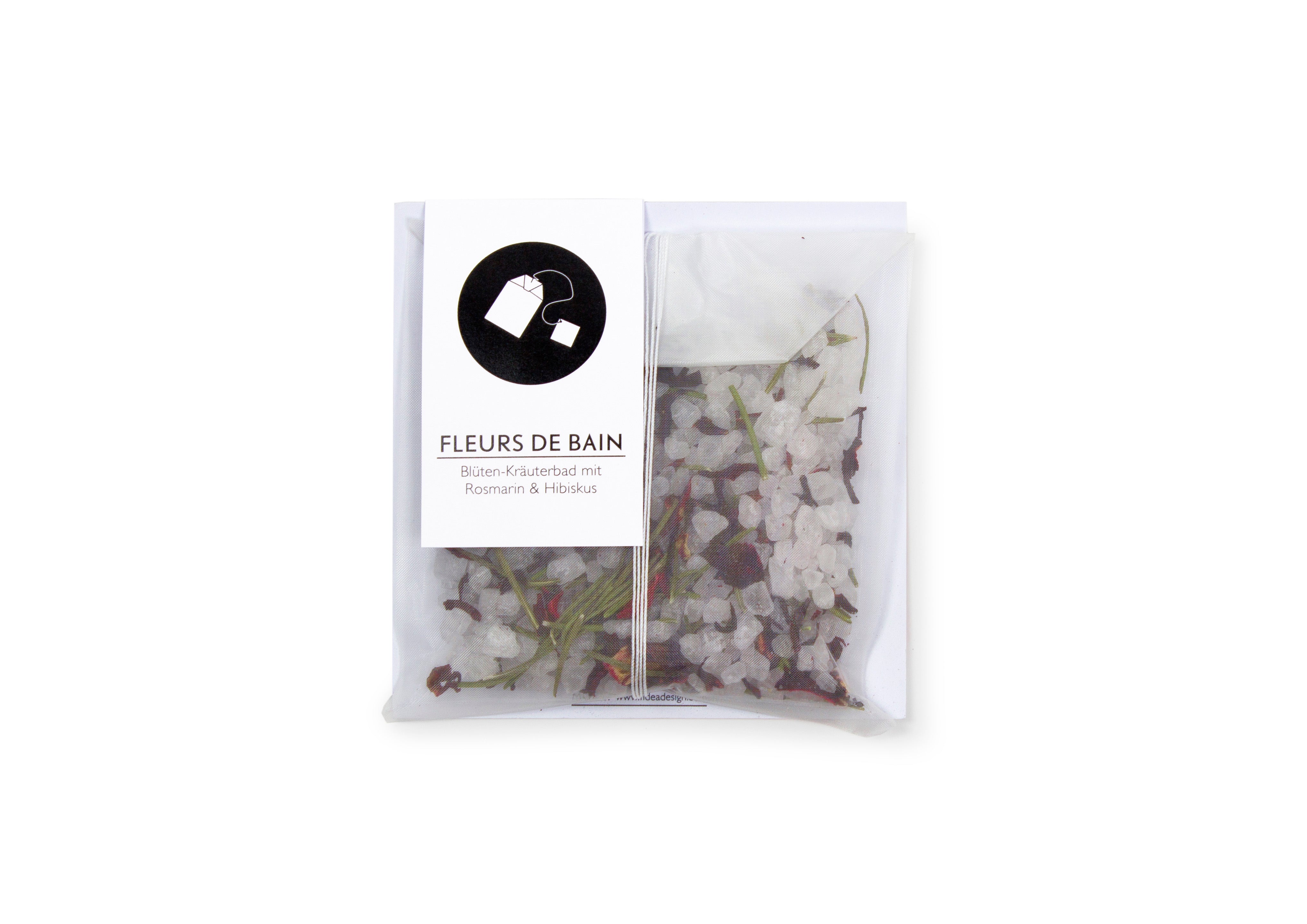 Fleurs de Bain - Rosmarin & Hibiskus Blüten-Kräuterbad