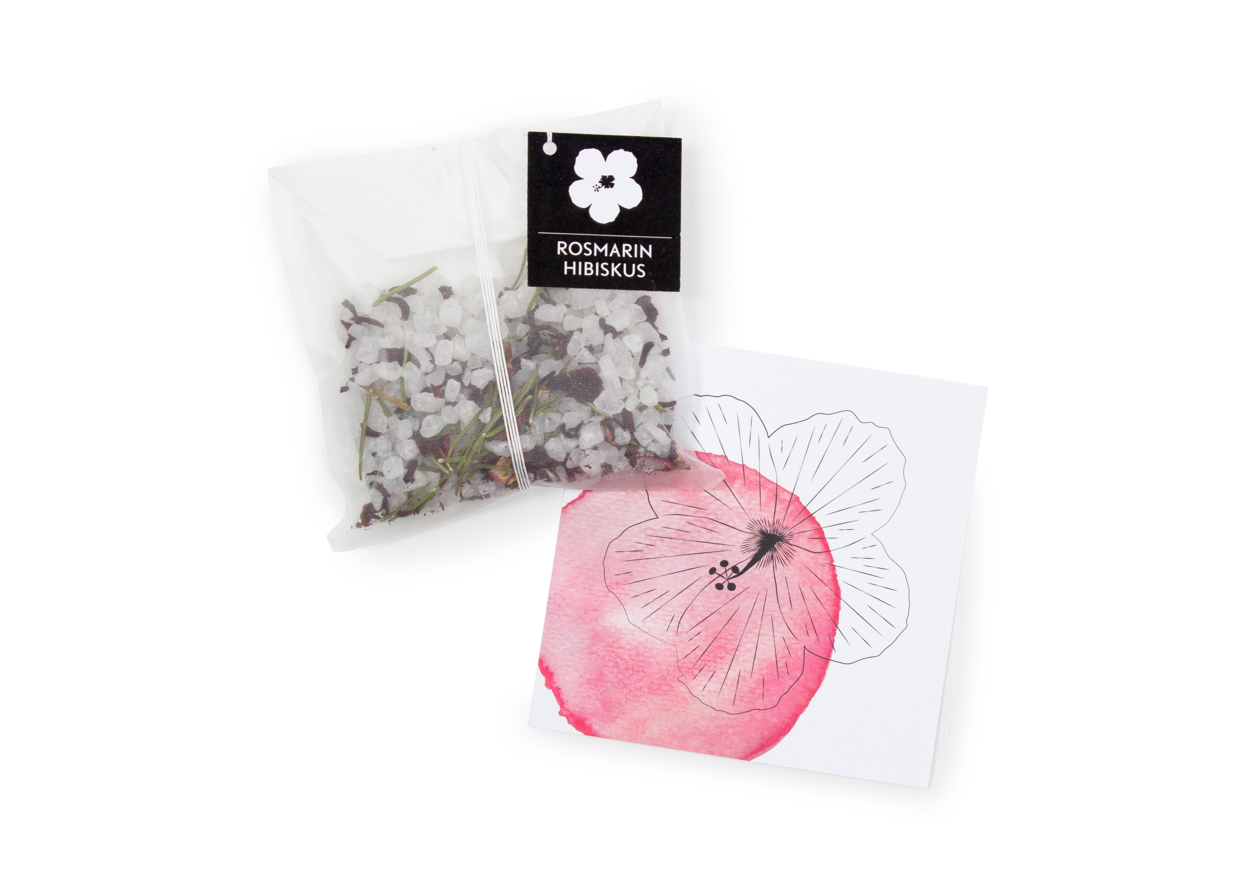 Fleurs de Bain - Rosmarin & Hibiskus Blüten-Kräuterbad